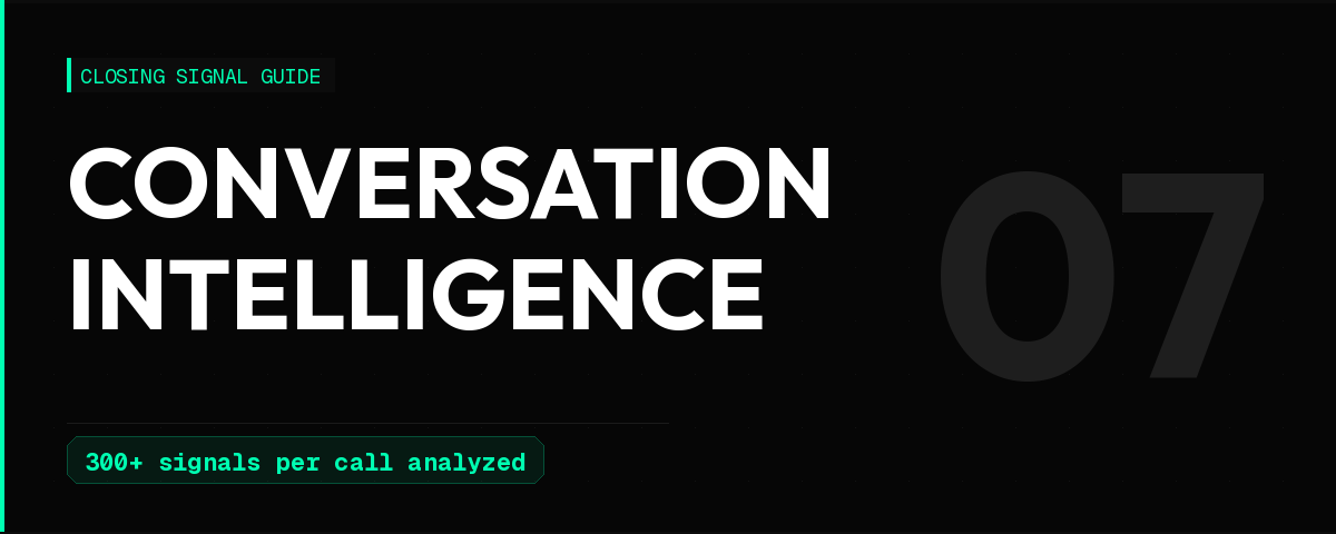 How Conversation Intelligence Identifies Closing Signals (And Gets You Higher Win Rates)